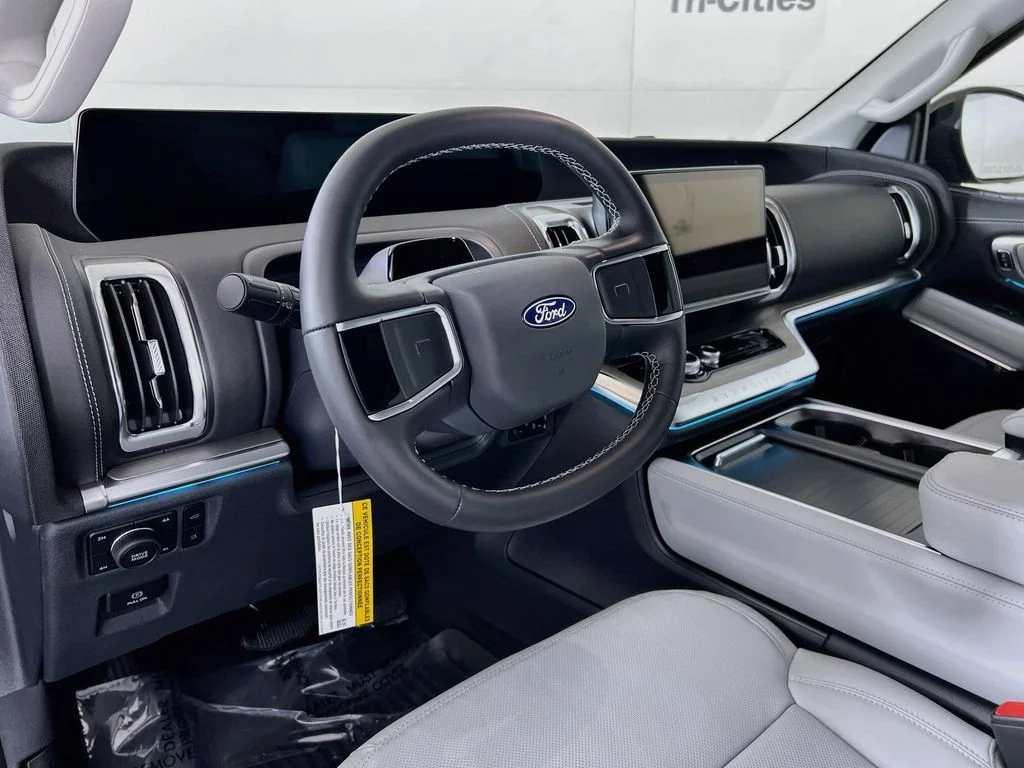 New 2027 Blue Ember Metallic Ford Platinum image 3