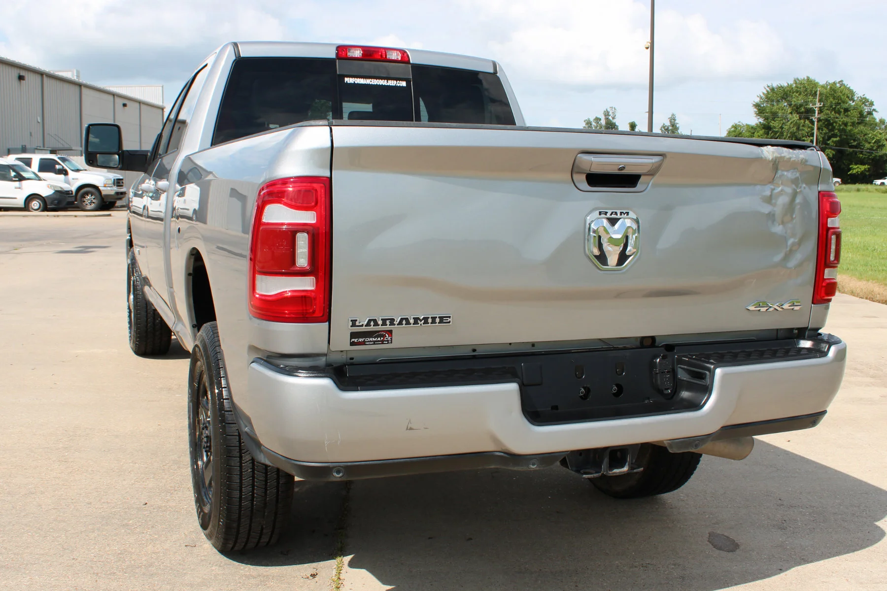 Used 2024 Billet Silver Metallic Clearcoat Ram Laramie 4x4 Crew Cab 6