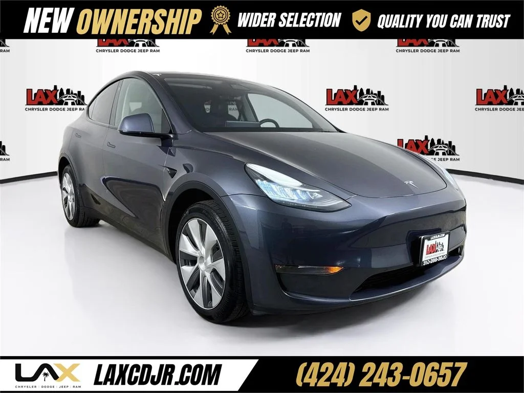 Used 2023 Gray Tesla Long Range image 1