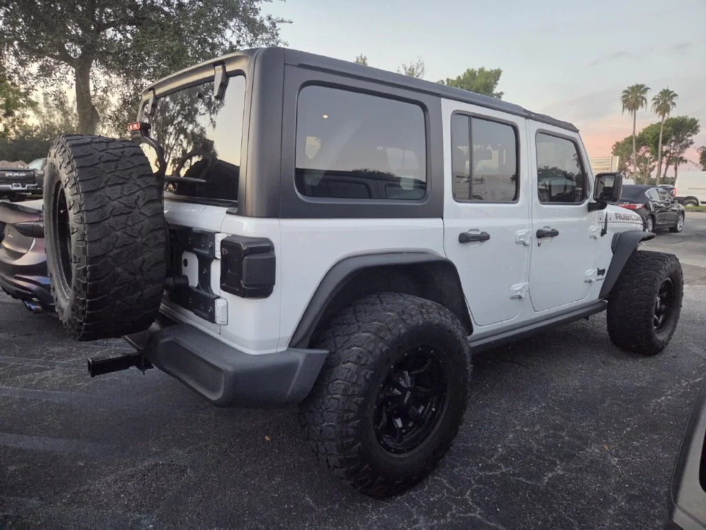 Used 2023 Bright White Clearcoat Jeep Willys image 5