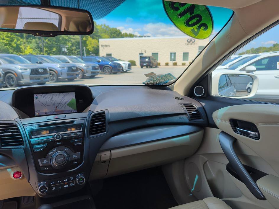 Used 2015 White Acura Tech Pkg image 10