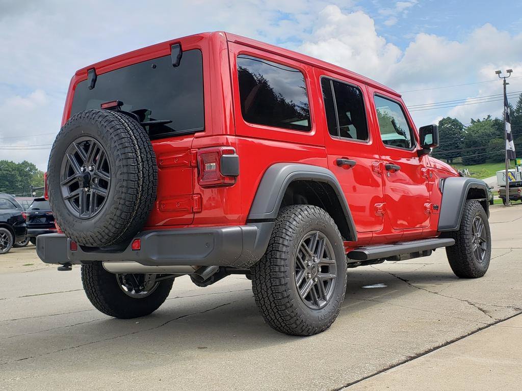 New 2026 Firecracker Red Clear-Coat Exterior Paint Jeep Sport S image 3