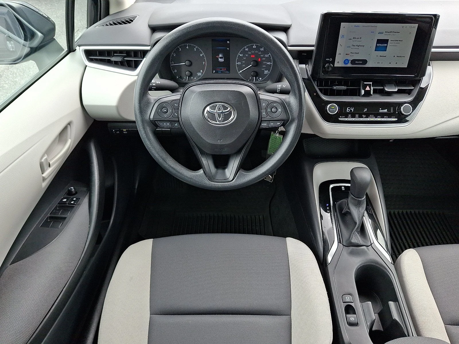 Used 2025 Midnight Black Metallic   218 Toyota LE image 12