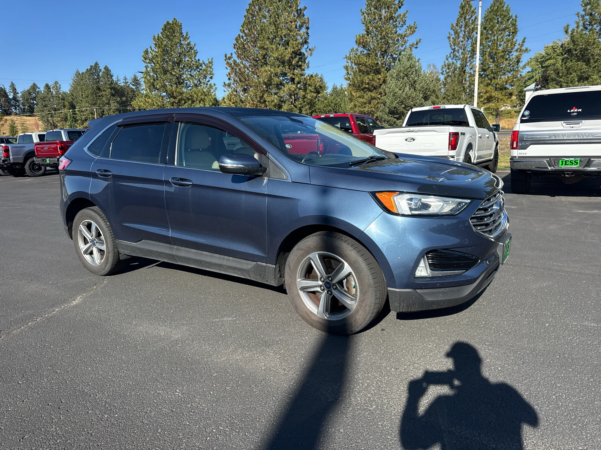 Used 2019 Blue Metallic Ford SEL image 11