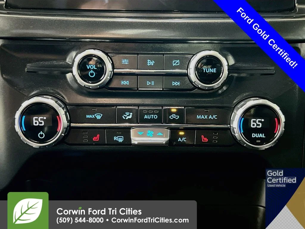 Used 2021 Rapid Red Metallic Tinted Clearcoat Ford XLT image 9
