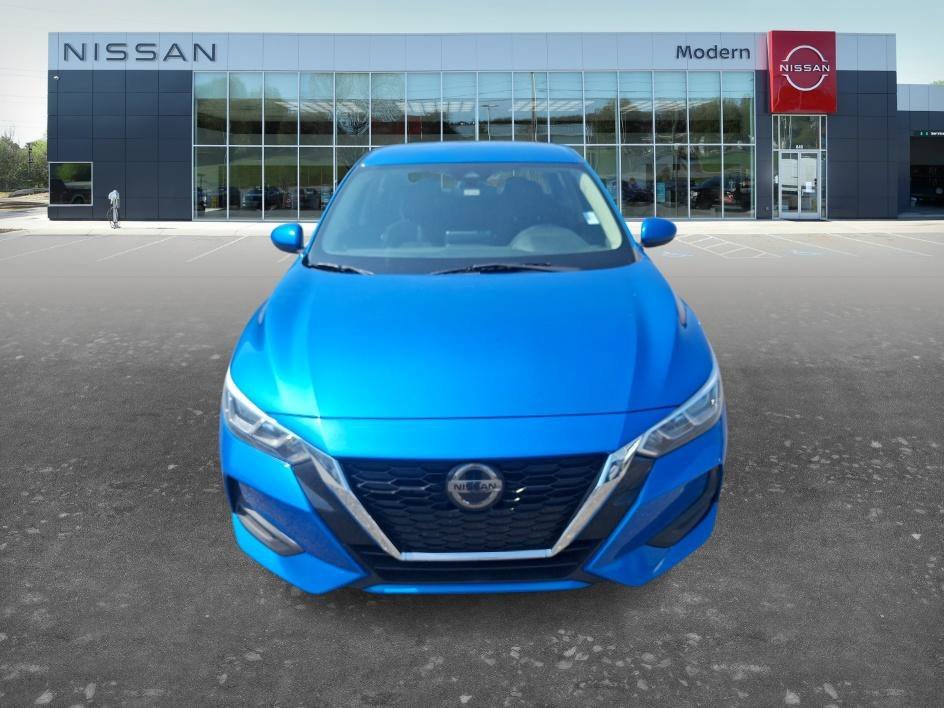 Used 2020 Electric Blue Metallic Nissan SV image 2