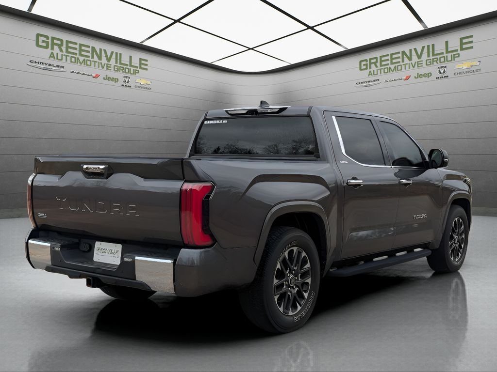 Used 2022 Magnetic Gray Metallic Toyota Limited CrewMax 5.5