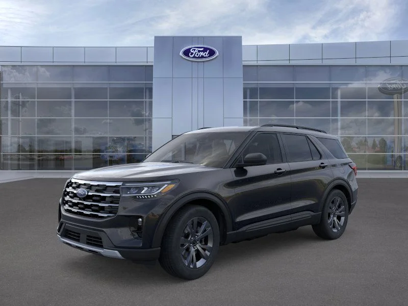 New 2026 Agate Black Metallic Ford Active image 1