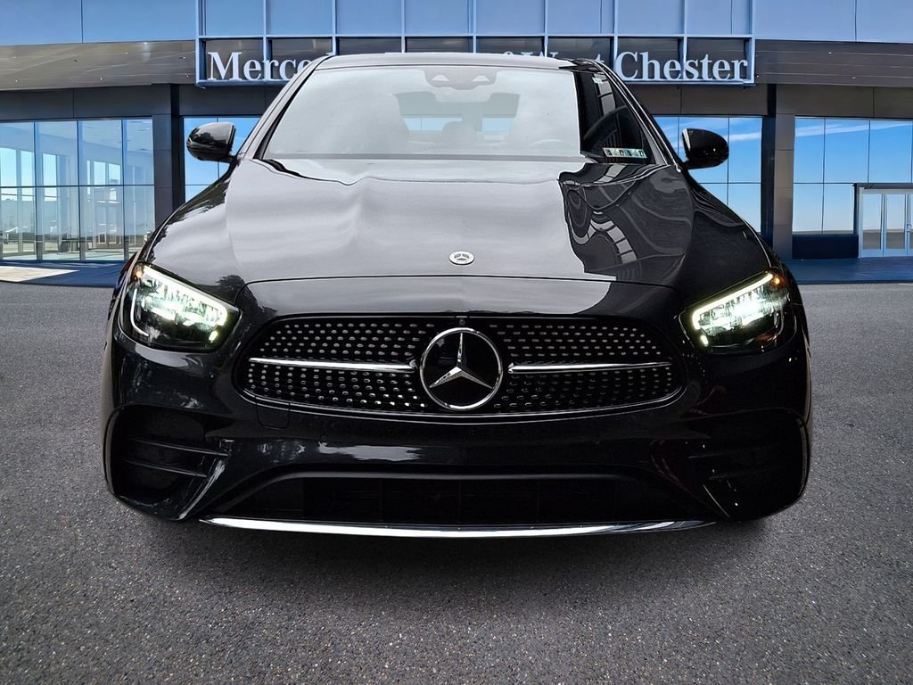 Certified Used 2023 Gray Mercedes-Benz E 350 image 2