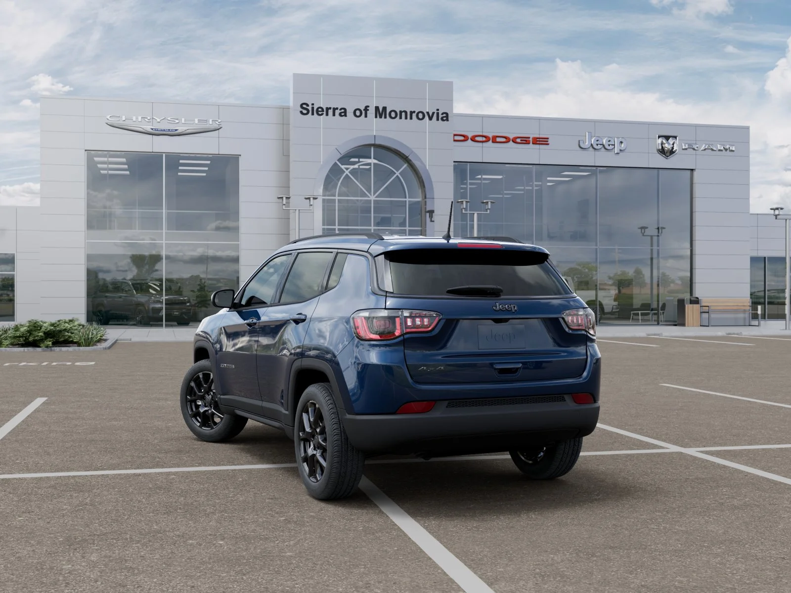 New 2026 Fathom Blue Pearl-Coat Exterior Paint Jeep Latitude image 29