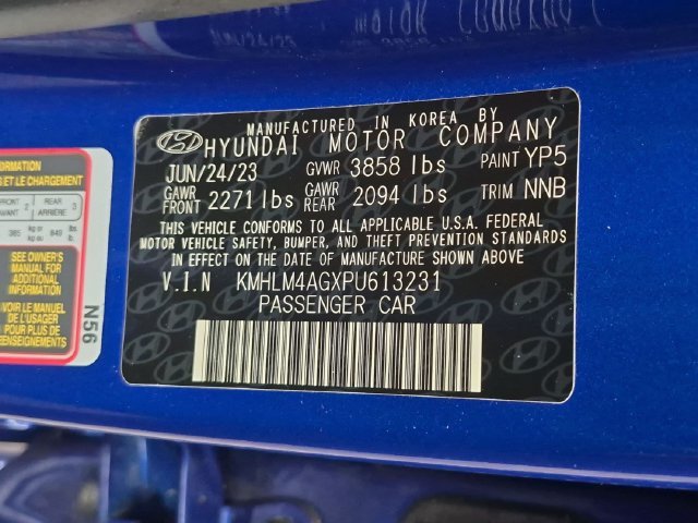 Used 2023 Blue Hyundai SEL image 31