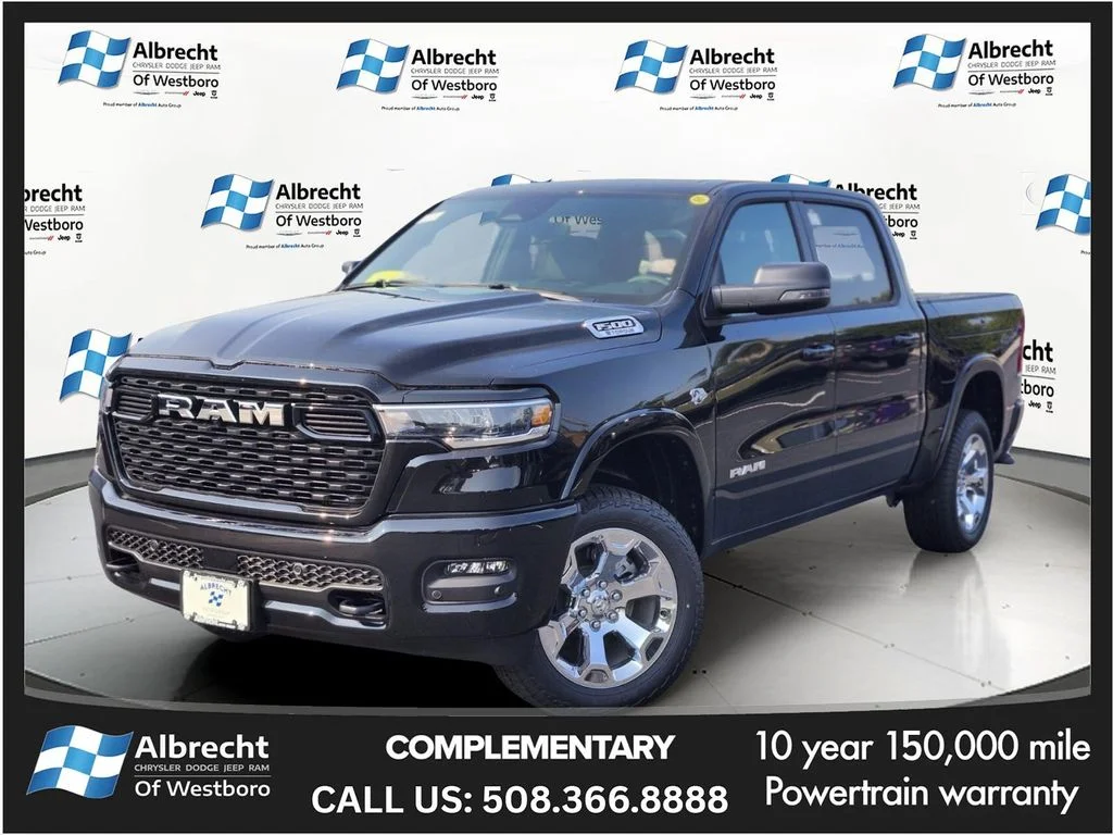 New 2026 Diamond Black Crystal Pearlcoat RAM Big Horn/Lone Star image 1