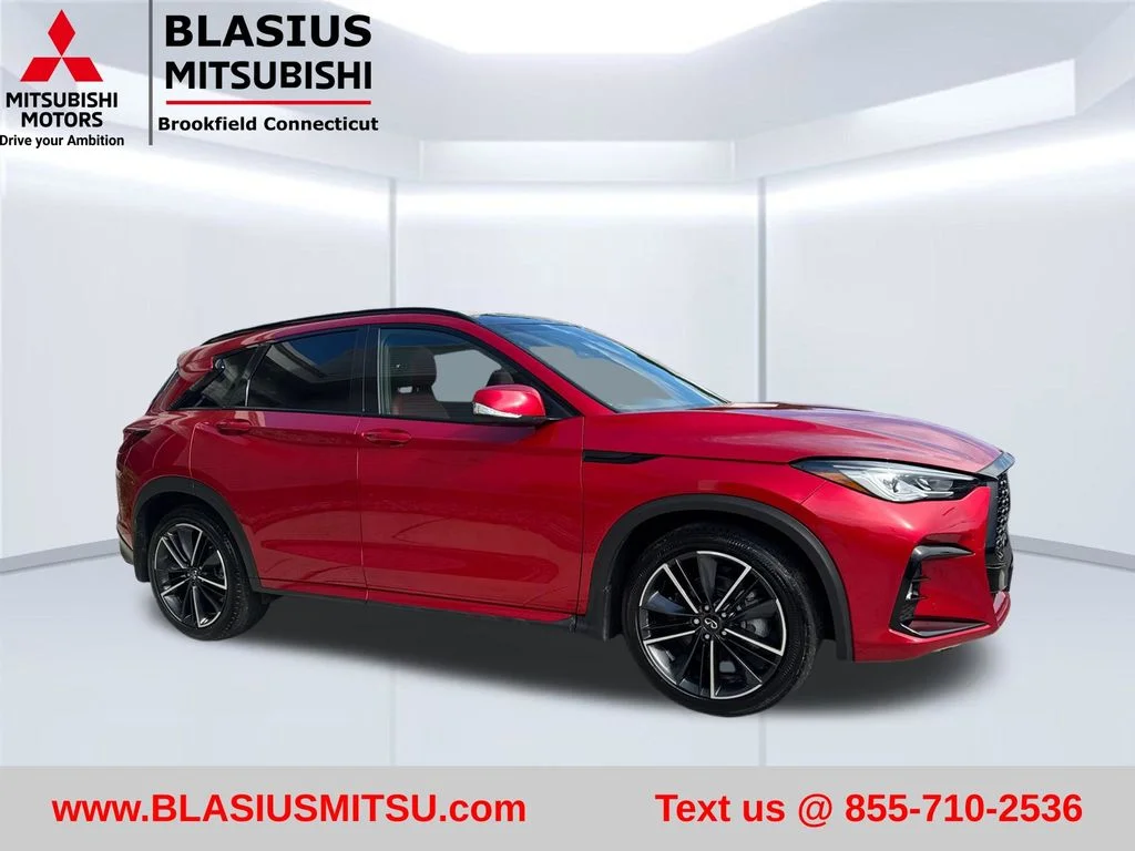 Used 2023 Red INFINITI SPORT image 1