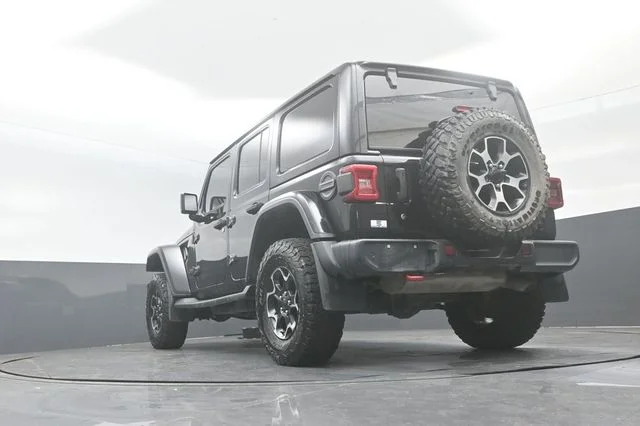 Certified Used 2020 Black Clearcoat Jeep Unlimited Rubicon image 22