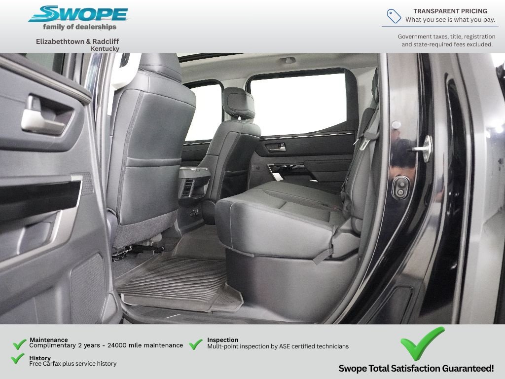 Used 2023 Midnight Black Metallic Toyota Limited image 11