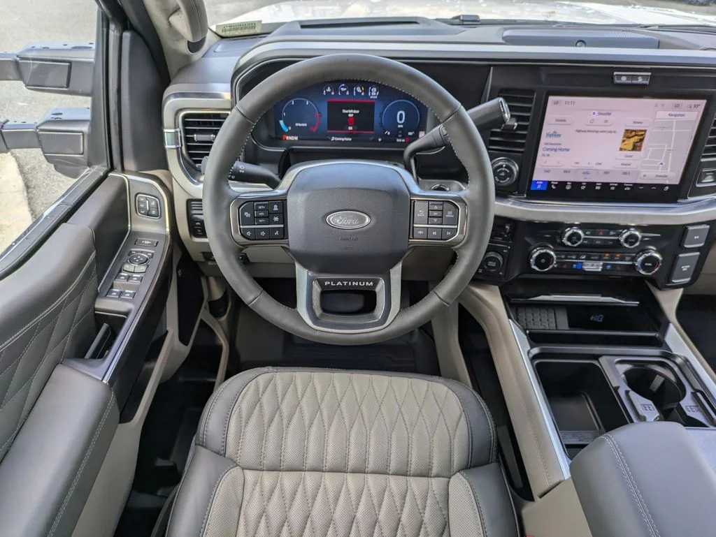 New 2026 Star White Metallic Tri-Coat Ford Platinum image 16