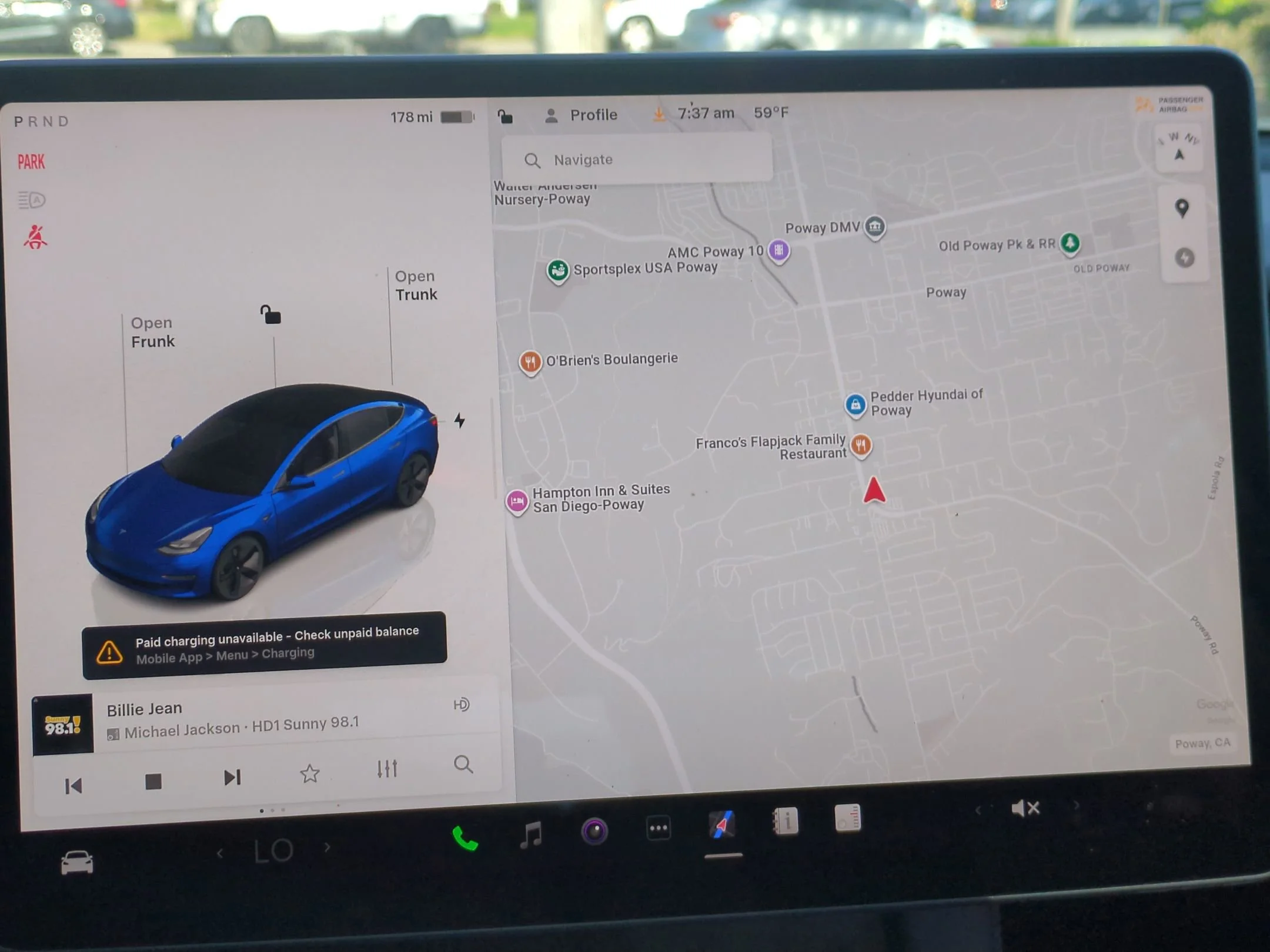 Used 2023 Blue Tesla Base image 21