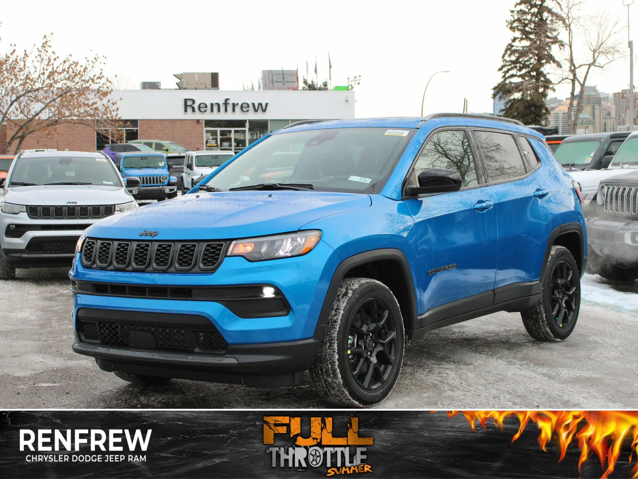 New 2026 Blue Jeep North* image 1