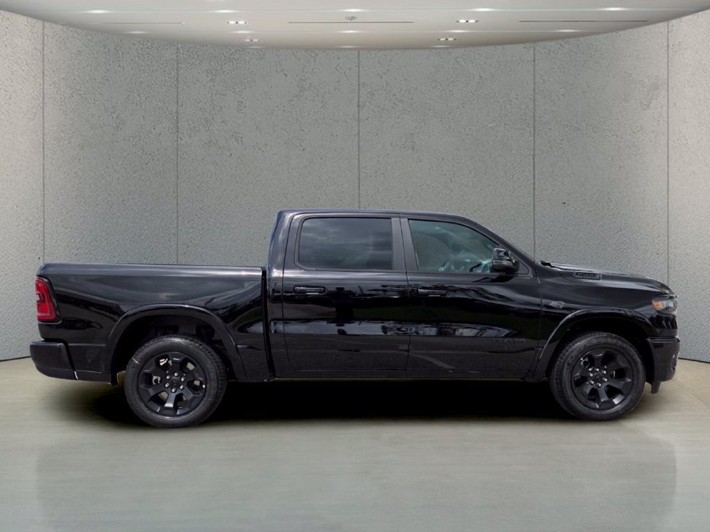 New 2027 Diamond Black Crystal Pearl-Coat Exterior Paint RAM Big Horn image 3