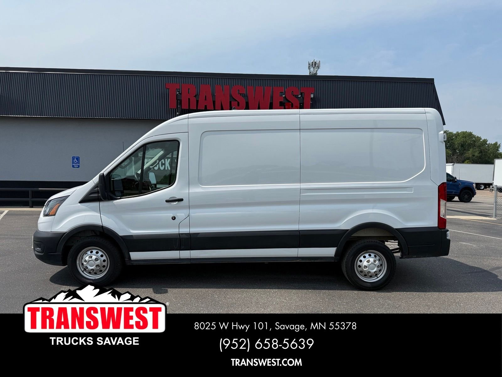 Used 2025 Ford Transit Van Base with VIN 1FTBR2C85SKB03319 for sale in Minneapolis, Minnesota