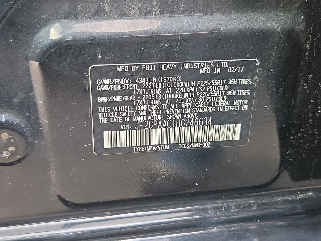 Used 2017 Black Subaru 2.0i image 37