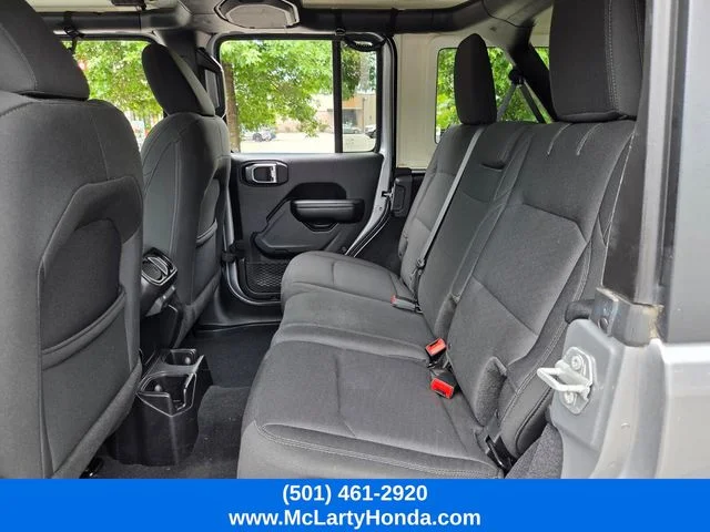Used 2018 Billet Silver Metallic Jeep Unlimited Sport S image 13
