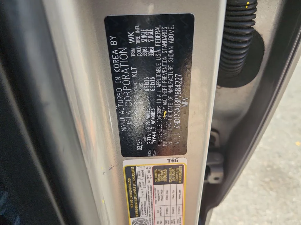 Used 2023 Gray Kia LX image 17