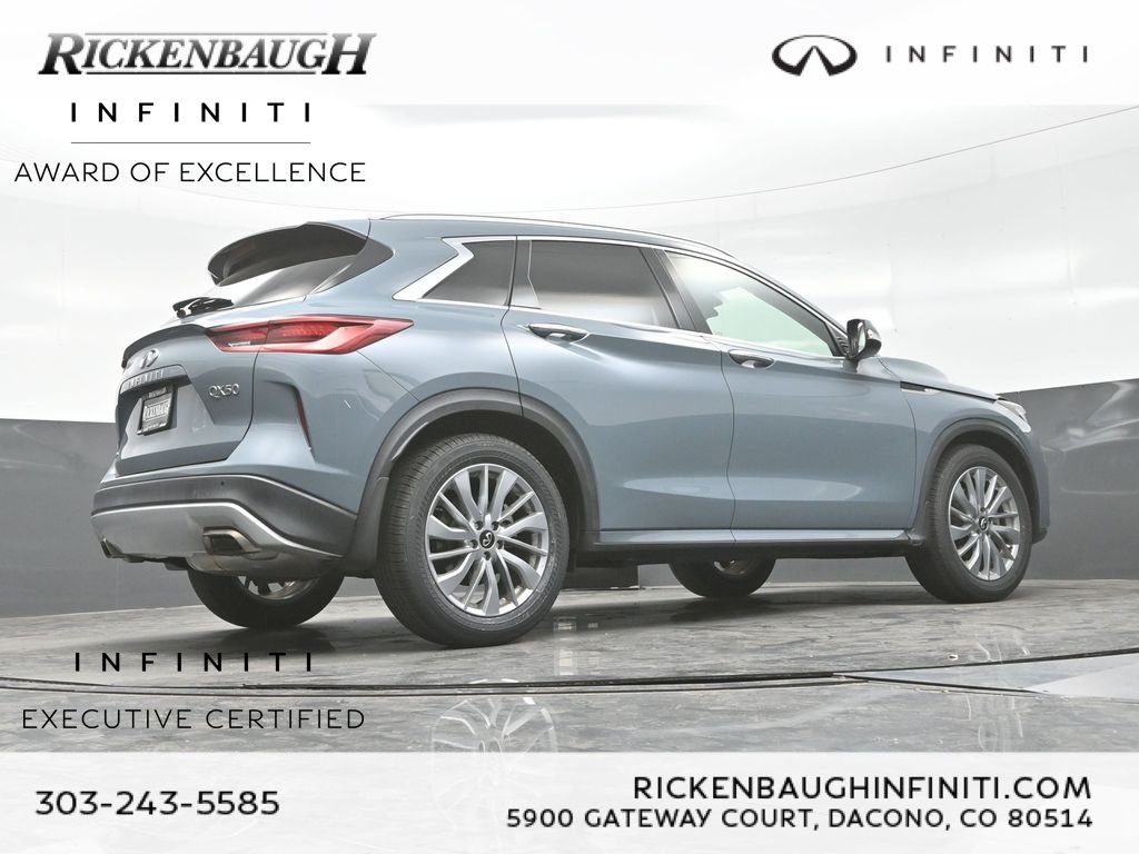 Certified Used 2023 Gray INFINITI LUXE image 42
