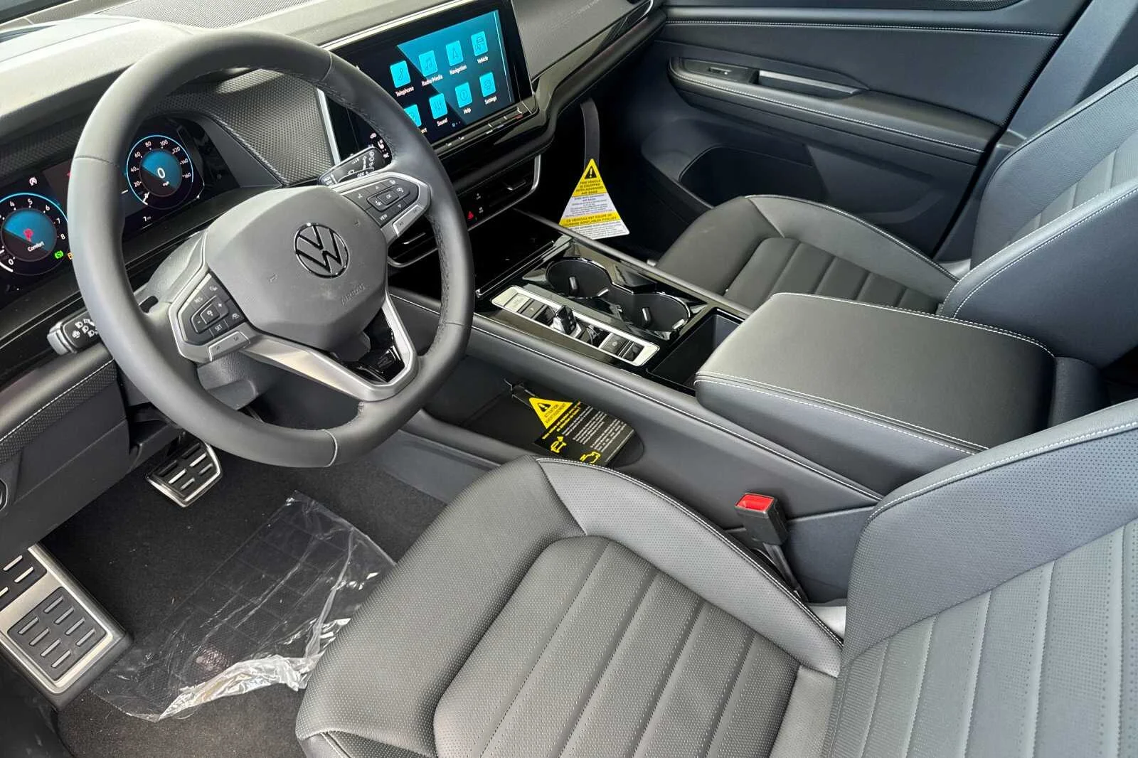 New 2026 Gray Volkswagen 2.0T SEL R-Line Black image 10