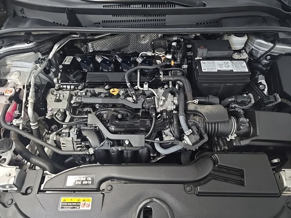 Used 2023 Classic Silver Metallic Toyota LE image 12