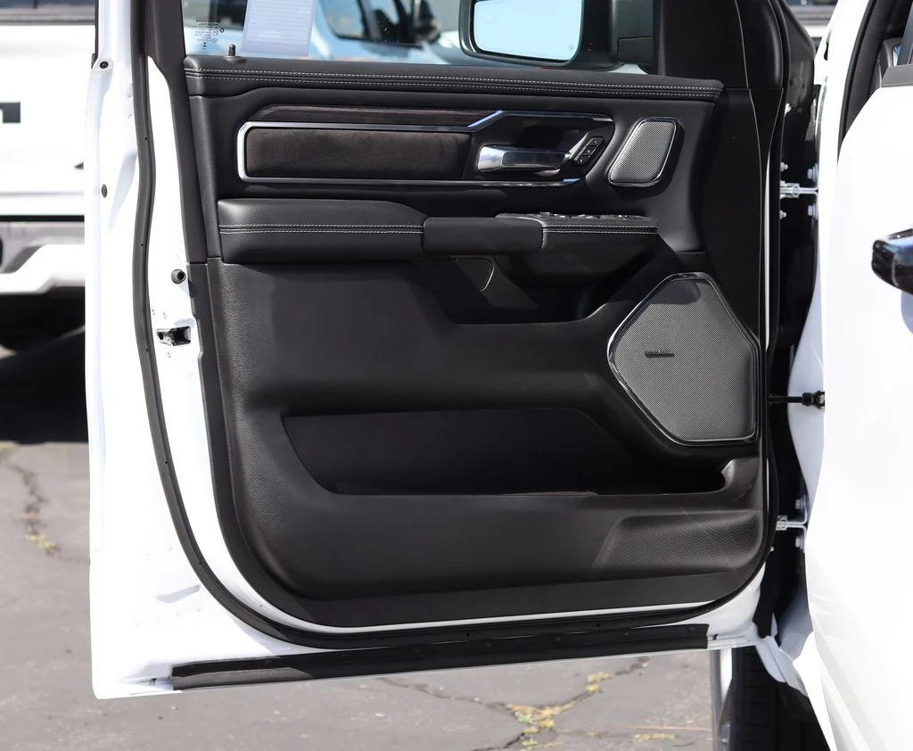 New 2026 Bright White Clear-Coat Exterior Paint RAM Laramie image 12