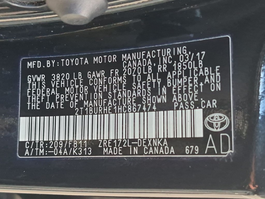 2017 Toyota Corolla LE - Photo 30
