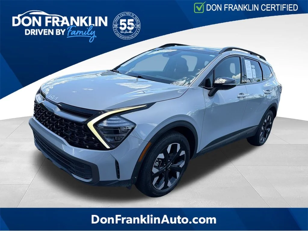 Used 2024 Gray Kia X-Line image 1