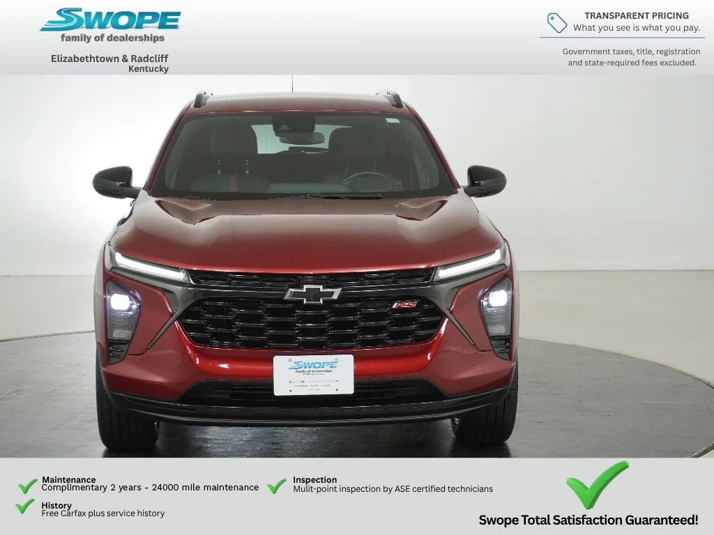 Used 2024 CRIMSON METALLIC Chevrolet 2RS image 8