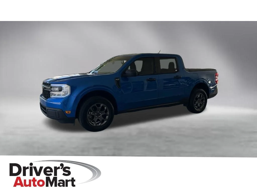 Used 2022 Blue Ford XLT image 1