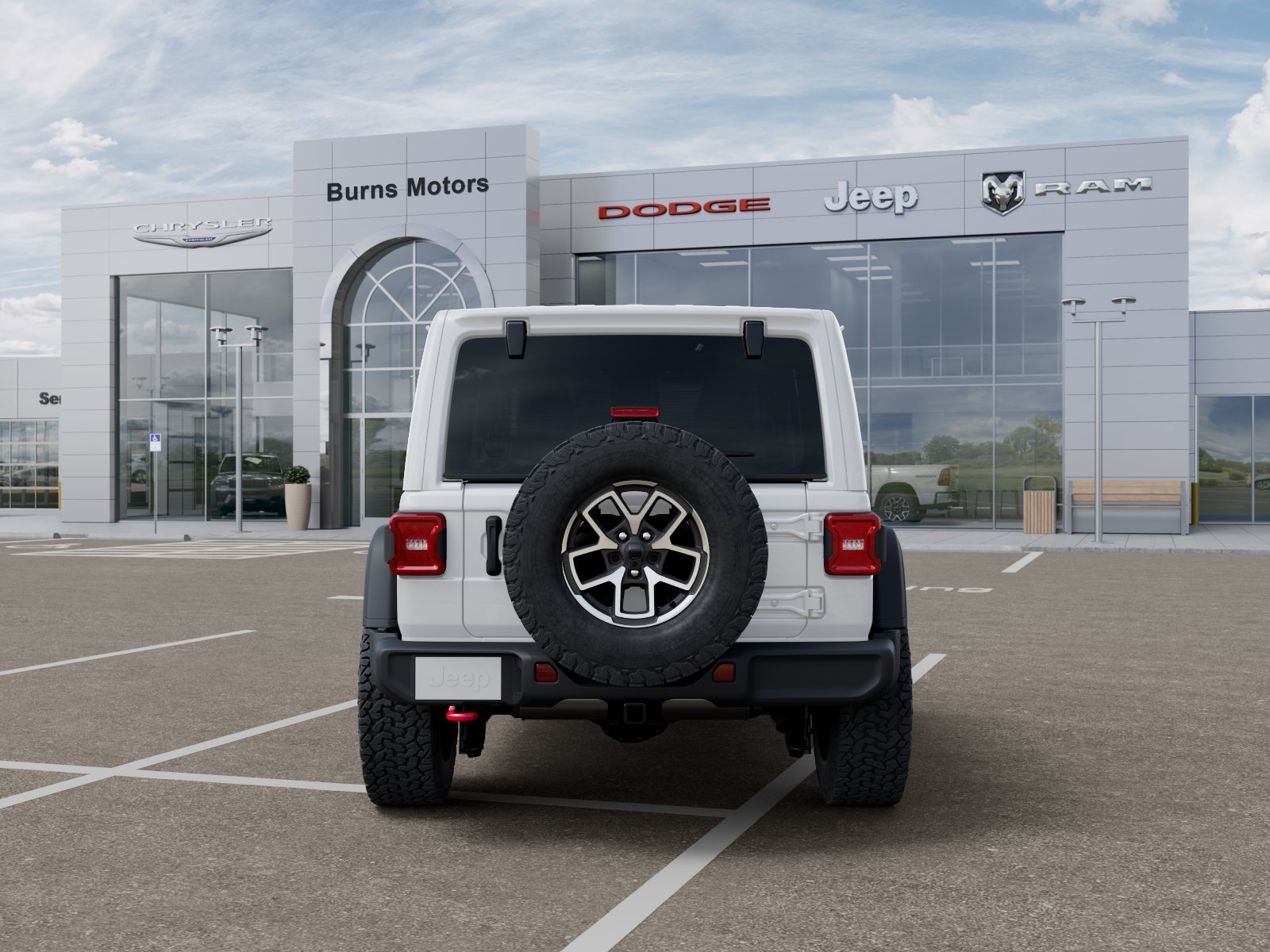 New 2026 Bright White Clearcoat Jeep Rubicon 4-Door image 7
