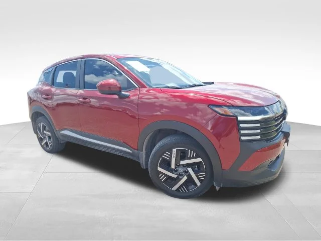 Certified Used 2025 Red Nissan SV image 1