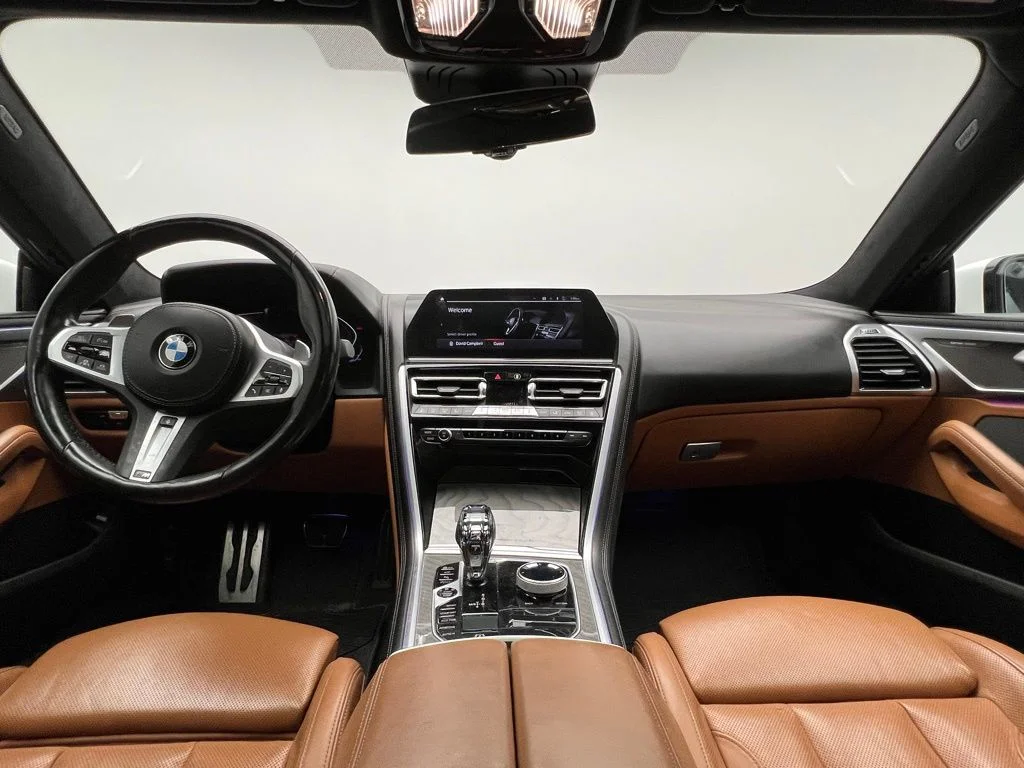 Certified Used 2022 Mineral White Metallic BMW 840 image 10