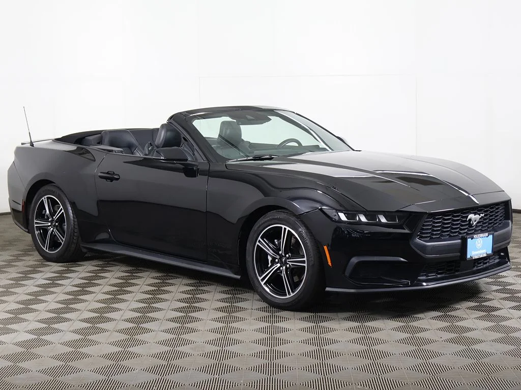 Used 2024 Shadow Black Ford EcoBoost Premium image 9