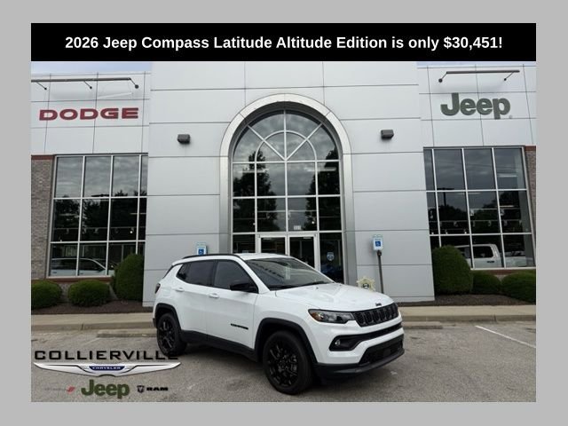 New 2026 Jeep Compass Latitude 4WD