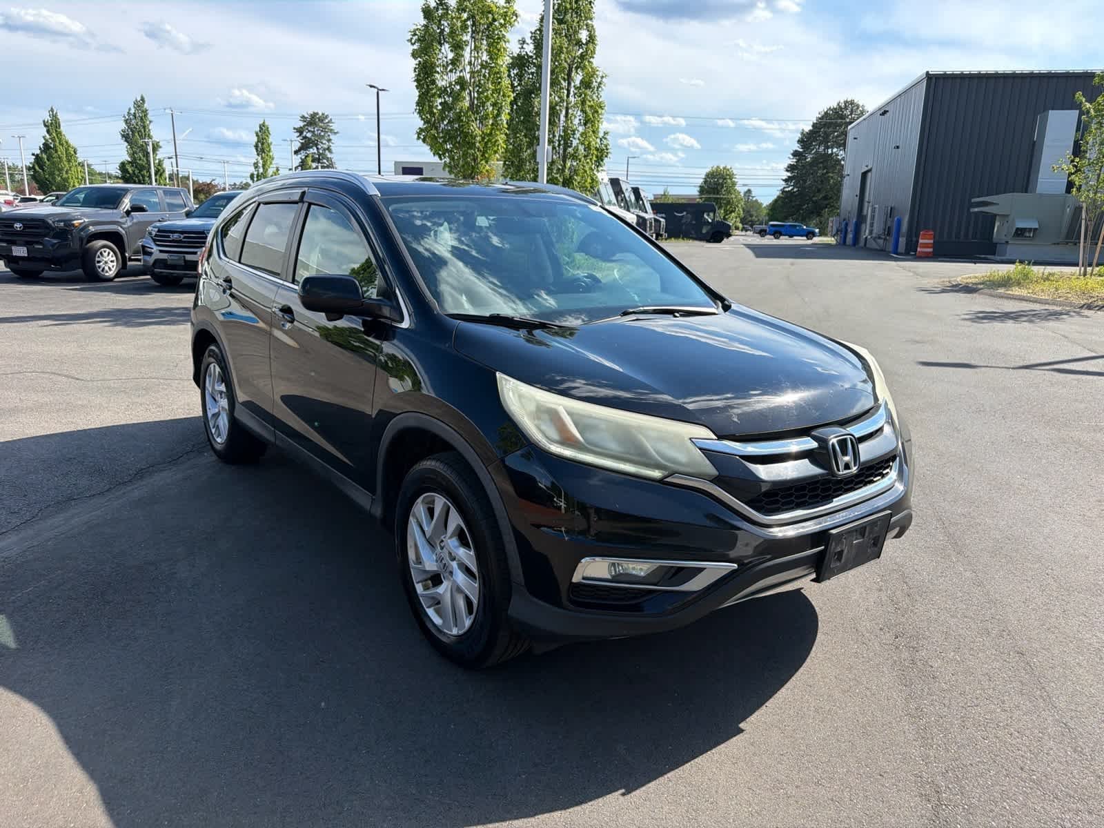 Used 2015 Crystal Black Pearl Honda EX-L image 3