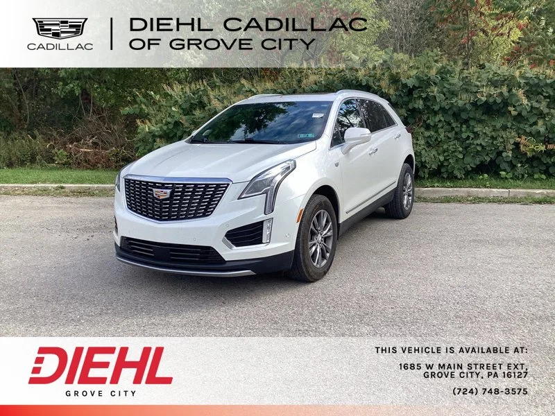 Used 2021 White Cadillac Premium Luxury image 3
