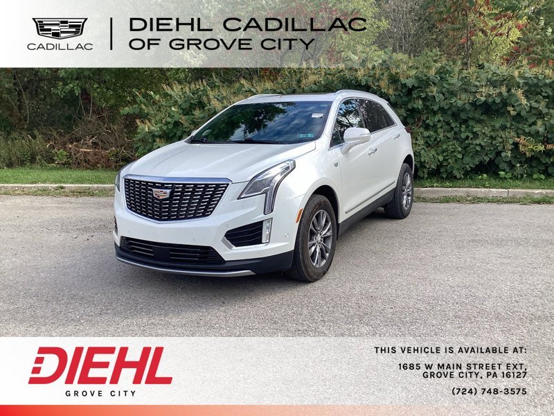 Used 2021 White Cadillac Premium Luxury image 3