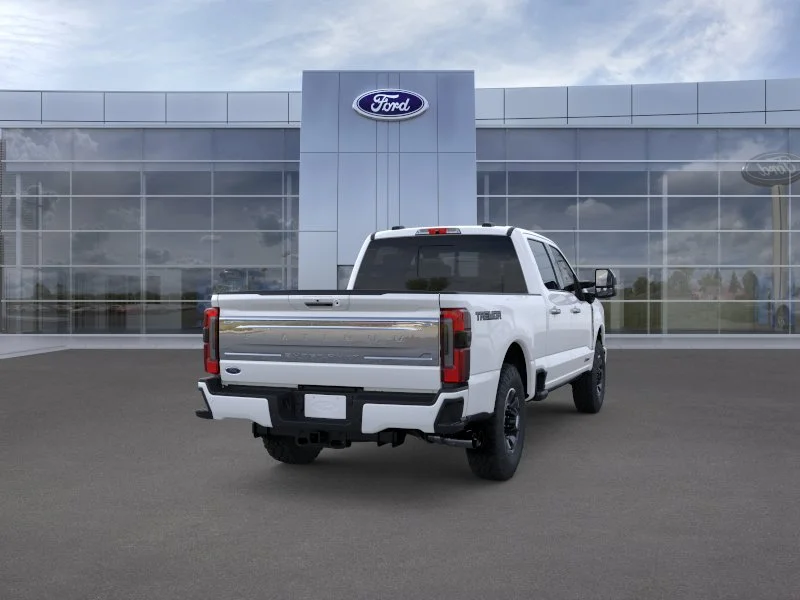 New 2026 Star White Metallic Tri-Coat Ford F-350® Platinum® image 58