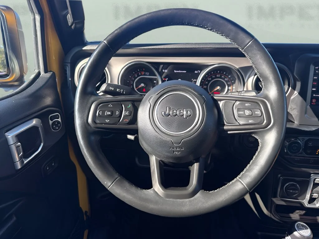 Used 2020 Yellow Jeep Unlimited Sport S image 12