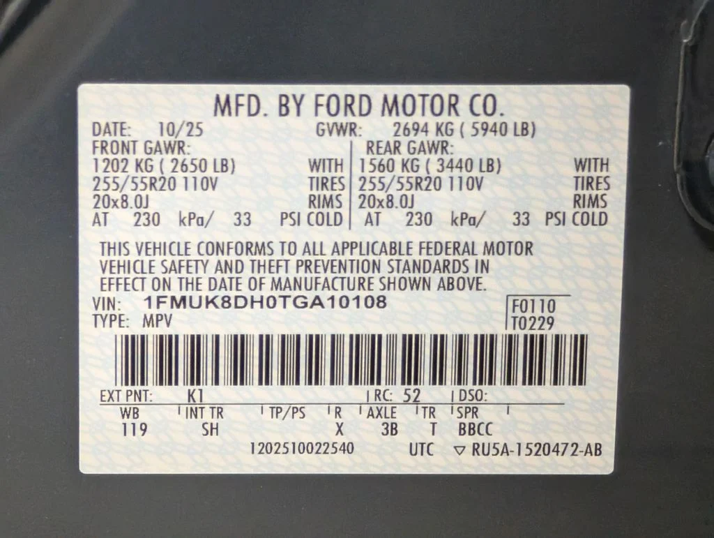 New 2026 Vapor Blue Metallic Ford Active image 25