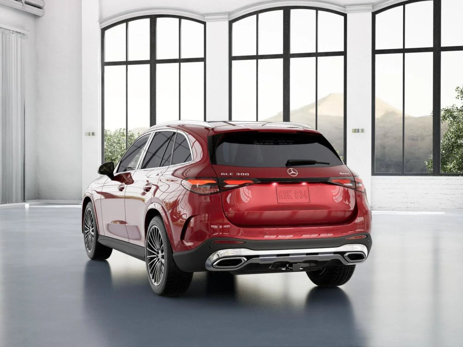 New 2026 MANUFAKTUR Patagonia Red Metallic Mercedes-Benz GLC 300 image 28