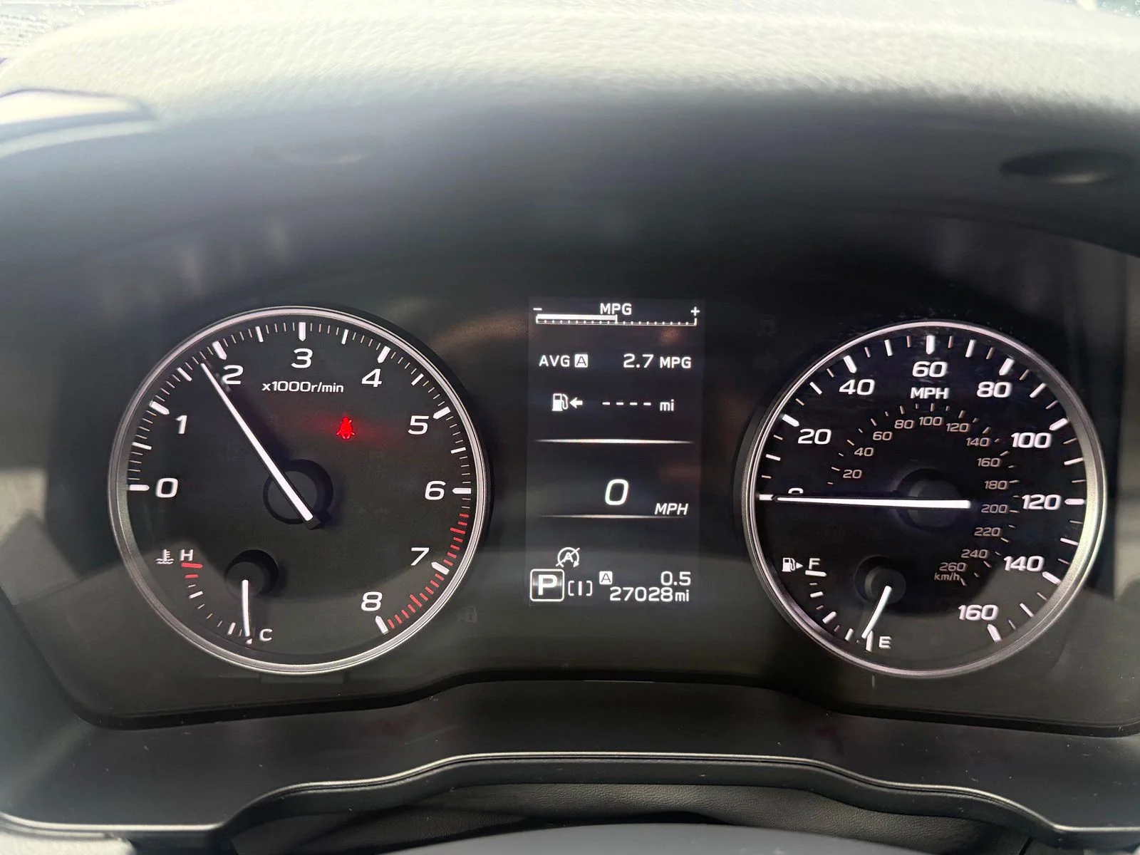 Used 2024 Crystal Black Silica Subaru Premium image 11