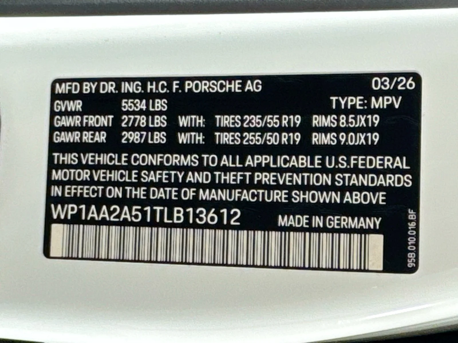 Used 2026 White Porsche  image 27