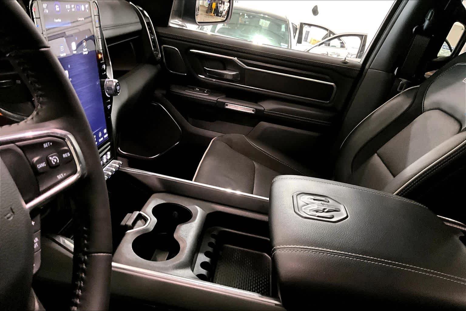 Used 2024 Granite Crystal Metallic Clearcoat Ram Laramie image 16